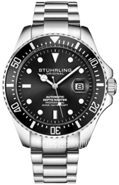 Stührling Original Aquadiver Czarny/Stal Ø42 mm 3940.1