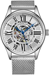 Stührling Original Atrium Srebrny/Stal Ø42 mm 3942M.1