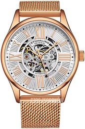 Stührling Original Atrium Srebrny/Stal w kolorze różowego złota Ø42 mm 3942M.5