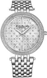 Stührling Original Monaco Srebrny/Stal Ø39 mm 3962.1