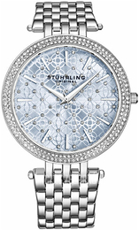 Stührling Original Monaco Purpurowy/Stal Ø39 mm 3962.2