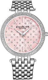 Stührling Original Monaco Różowy/Stal Ø39 mm 3962.3