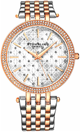 Stührling Original Monaco Srebrny/Stal w kolorze różowego złota Ø39 mm 3962.5