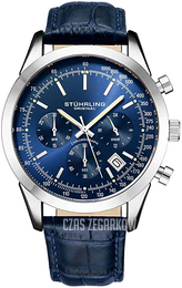 Stührling Original Rialto Niebieski/Skóra Ø44 mm 3975L.2