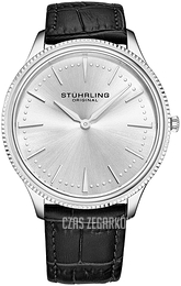 Stührling Original Symphony Srebrny/Skóra Ø41 mm 3984.1
