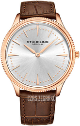 Stührling Original Symphony Srebrny/Skóra Ø41 mm 3984.5