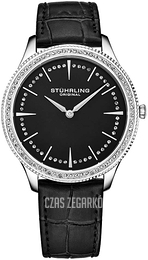 Stührling Original Symphony Czarny/Skóra Ø38 mm 3985.3