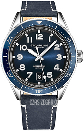 Stührling Original Monaco Niebieski/Skóra Ø42 mm 3989.1