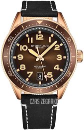 Stührling Original Monaco Brązowy/Skóra Ø42 mm 3989.4