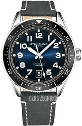 Stührling Original Monaco Niebieski/Skóra Ø42 mm 3989.6