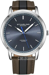 Stührling Original Classic Niebieski/Skóra Ø44 mm 3992.3