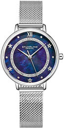 Stührling Original Monaco Niebieski/Stal Ø34 mm 3993.3