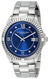 Stührling Original Niebieski/Stal Ø42 mm 399G.33116