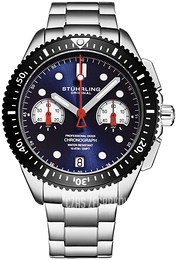 Stührling Original Velocity Niebieski/Stal Ø42 mm 4016.1