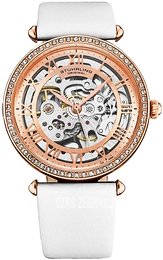 Stührling Original Luxe Różowe złoto/Skóra Ø38 mm 4022.3