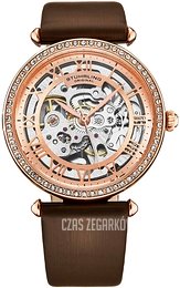 Stührling Original Luxe Różowe złoto/Skóra Ø38 mm 4022.4