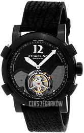 Stührling Original Tourbillon Czarny/Skóra Ø42 mm 407A.335X1