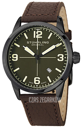Stührling Original Zielony/Skóra Ø42 mm 449.3355K5