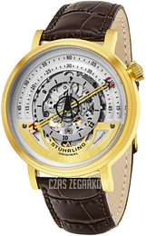 Stührling Original Legacy Srebrny/Skóra Ø42 mm 464.02