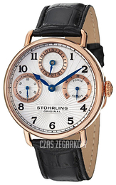 Stührling Original Symphony Srebrny/Skóra Ø42 mm 467.33452