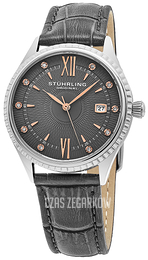 Stührling Original Symphony Szary/Skóra Ø35 mm 472.02