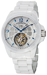 Stührling Original Tourbillon Biały/Czeramiczna Ø47 mm 475.33EP3