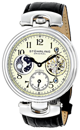 Stührling Original Szampański/Skóra Ø44 mm 501.01