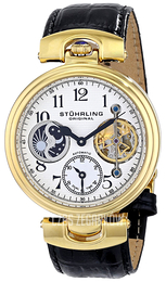 Stührling Original Srebrny/Skóra Ø44 mm 501.02