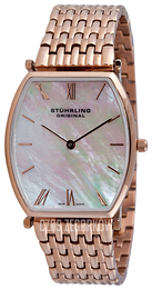 Stührling Original Classic Biały/Stal w kolorze różowego złota 510.12447