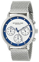 Stührling Original Niebieski/Stal Ø42 mm 514M.02