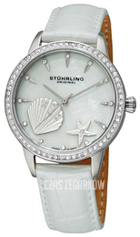 Stührling Original Biały/Skóra Ø34 mm 521.1115P7