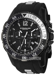 Stührling Original Aquadiver Czarny/Stal Ø53 mm 529.33B713