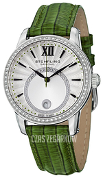 Stührling Original Srebrny/Skóra Ø37 mm 544.1115D2