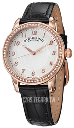Stührling Original Symphony Srebrny/Skóra Ø34 mm 651.04