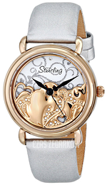 Stührling Original Srebrny/Skóra Ø34 mm 709.04