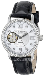 Stührling Original Srebrny/Skóra Ø34 mm 710.01