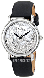 Stührling Original Srebrny/Skóra Ø34 mm 715.01