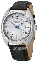 Stührling Original Srebrny/Skóra Ø42 mm 728.01
