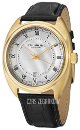 Stührling Original Srebrny/Skóra Ø42 mm 728.03