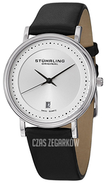 Stührling Original Srebrny/Skóra Ø40 mm 734G.01