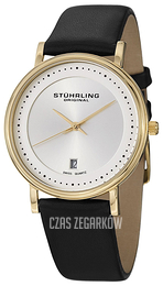 Stührling Original Srebrny/Skóra Ø40 mm 734G.04