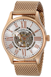 Stührling Original Classic Atrium Srebrny/Stal w kolorze różowego złota Ø42 mm 747M.05