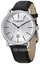 Stührling Original Srebrny/Skóra Ø42 mm 768.01