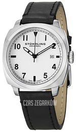 Stührling Original Spitfire Srebrny/Skóra Ø40 mm 770.SET.01