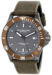 Stührling Original Szary/Skóra Ø42 mm 825.02