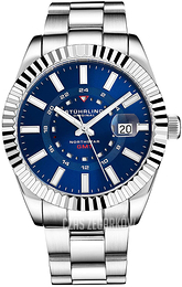 Stührling Original Northstar Niebieski/Stal Ø42 mm 892.01