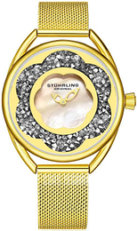 Stührling Original Lily Żółte złoto/Stal w odcieniu złota Ø38 mm 995M.04