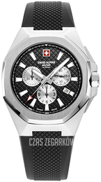 Swiss Alpine Military Typhoon Czarny/Guma Ø42 mm 7005.9837