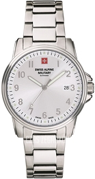 Swiss Alpine Military Alpine by Grovana Srebrny/Stal Ø41 mm 7011.1132