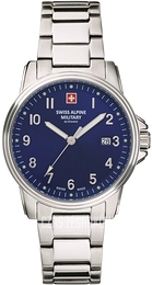 Swiss Alpine Military Alpine by Grovana Niebieski/Stal Ø41 mm 7011.1135